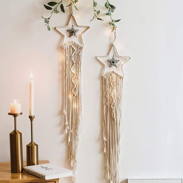 Håndlavet Boheme Drømmefanger - Macrame Drømmefanger Shin
