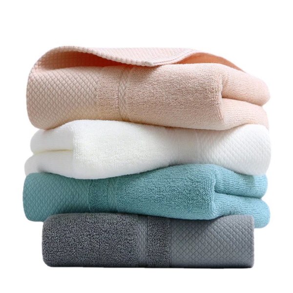 Håndklæder - Sæt med 4 100% bomuldshåndklæder - 75 x 35 cm, 600 GSM (Gr.
