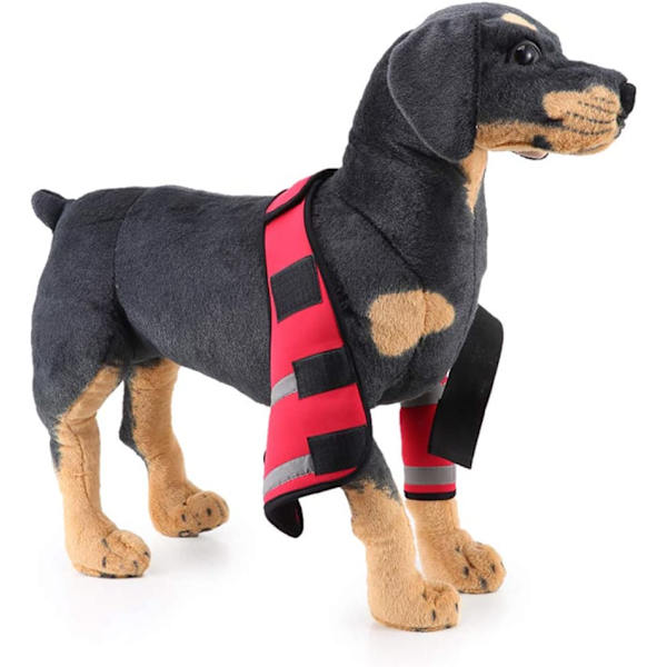 Hunde forbens skinne, bærbar kompressionsbandage kæledyrs knæstøtte