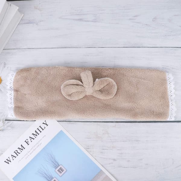 3-pack (Kaffe) Torkande Tvätthanddukar i Korallfleece
