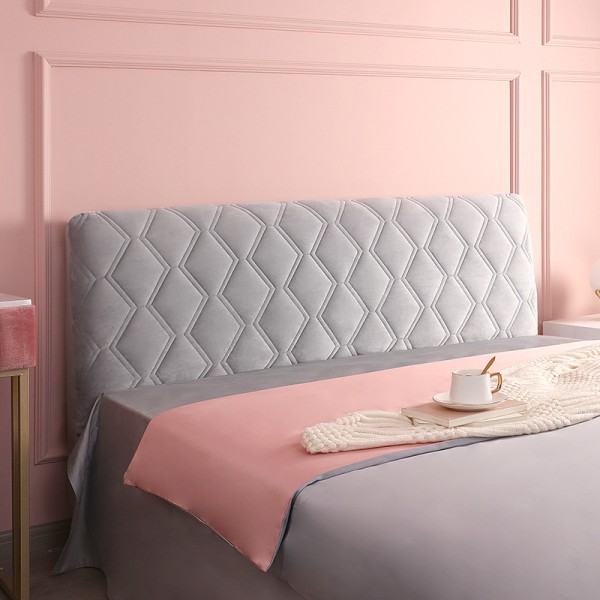 Bed Headboard Cover Velvet Bed Headboard Slipcover for Twin