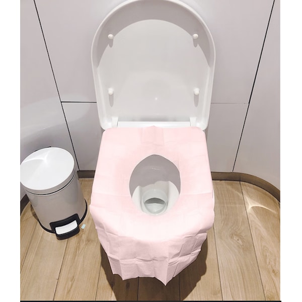 30 stk engangs toalettsetetrekk ekstra store myke vanntette