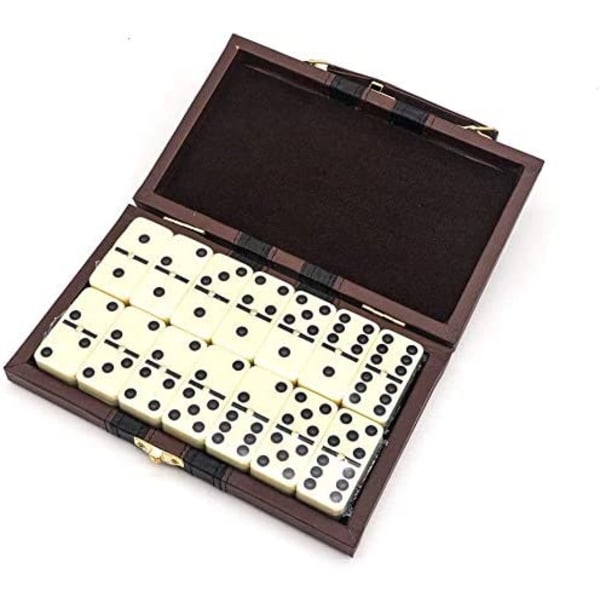 Domino-spil Domino-spil i lille format med bæretaske