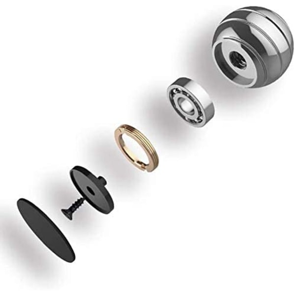 Kinetiske skrivebordslegetøj, fuld krops optisk illusion spinner kugle, Gi
