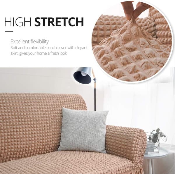 Nordisk enkel sofaovertrekk all-inclusive elastisk tykk se