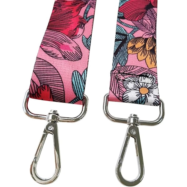 Justerbar udskiftning 3,8 cm (rosa) bred skulderrem til stropper