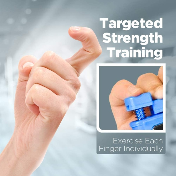 Finger Strengthener - Finger Exerciser for Underarm og Hand Stre