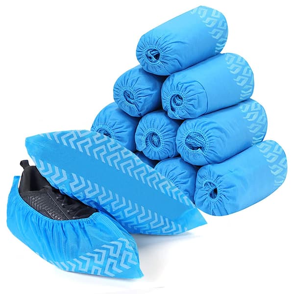 Engangs skoovertræk 100 stk. (50 par), Premium Non-Woven Fa