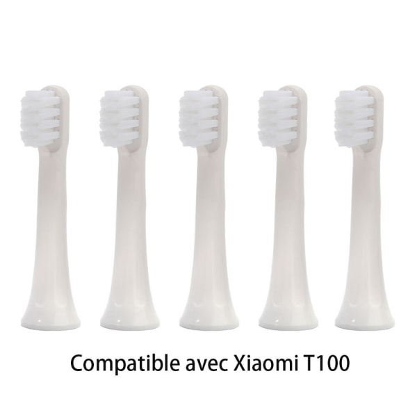 5 packs (white) suitable for Xiaomi T100-soft gum protection rep