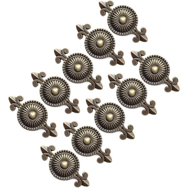 10 stk (Bronse) Skap Håndtak Skap Knapper Møbel Knapper Skuff