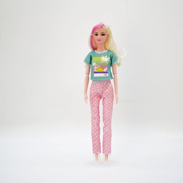 20 stycken Barbie Doll Dressing Casual Suit Fashion Kjol