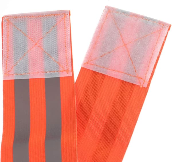 [6X Elastiska Reflexarmband, Säkerhetsreflexband för Walki