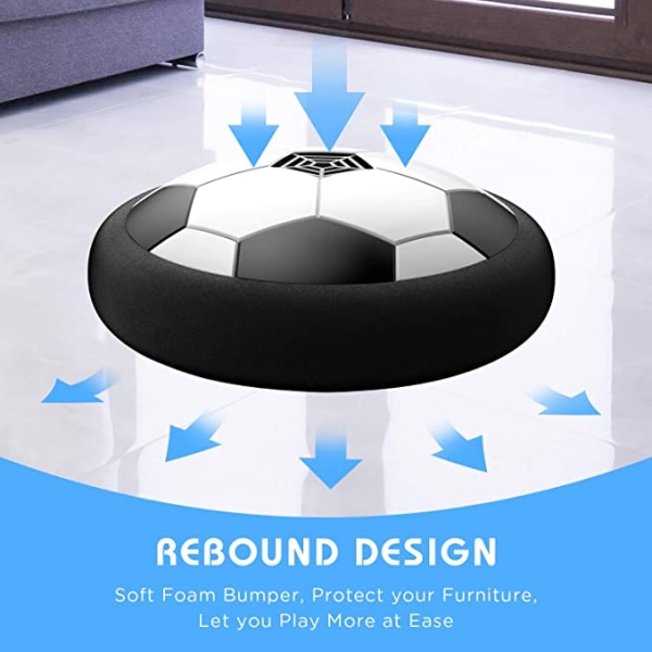 Barnleksaker Hover Soccer Ball, Batteridriven Air Floating Socce