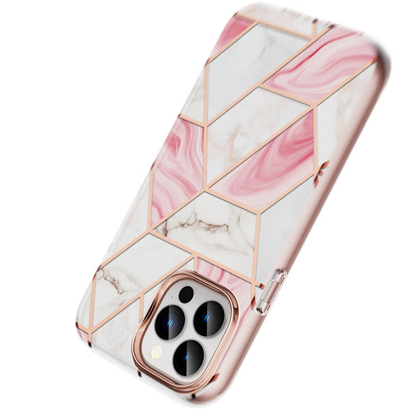 (marbre)Ohut suojakuori iPhone 13 Prolle (6,1'')
