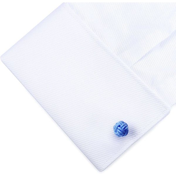 6Pairs Silk Knots kalvosinnapit miesten/naisten paita, yrityskäyttöön