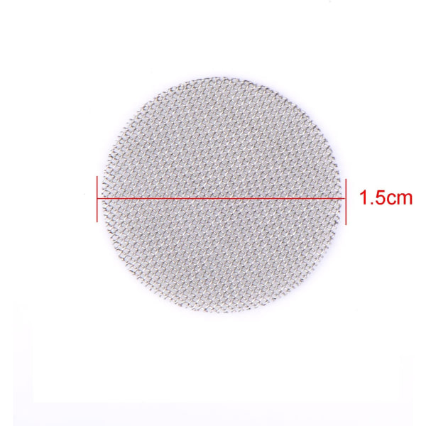 Stål rygeskærme Rørskærm filtre 15 mm med opbevaringsboks