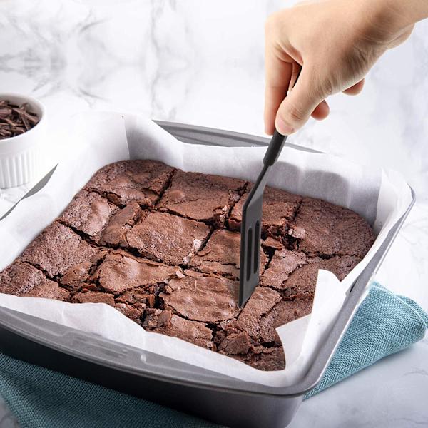 Mini Brownie Servering Spatula Fleksibel Non-stick Silikone Server Tu