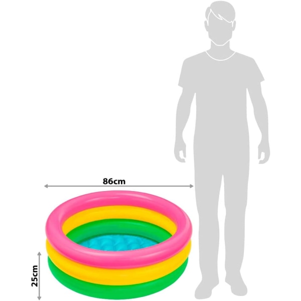 Solnedgångsglöd Baby Pool (86CM)