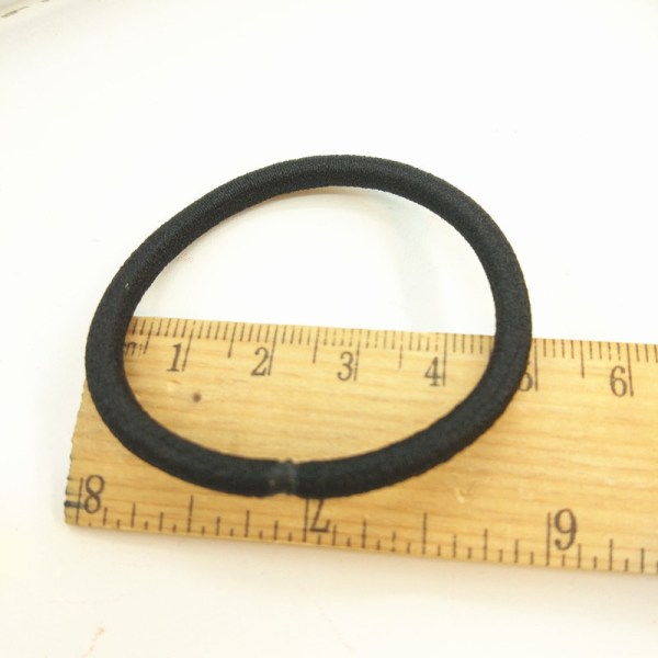 Hårband 100 stycken, 2 mm elastiska hårband, Mini Scrunchies Hai