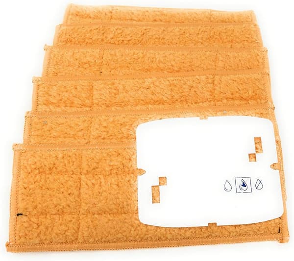 Svepende tørkeputer for iRobot Braava Jet 240/241-6 stykker erstatning