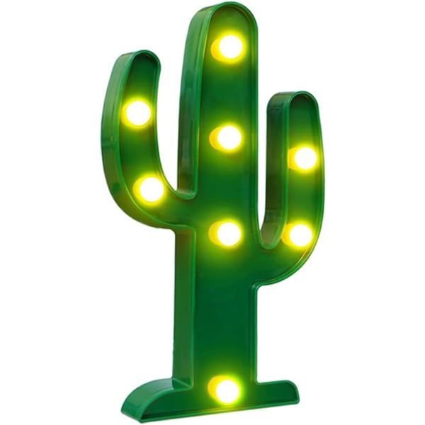 Skyltljus, varmvit LED-lampa Tropical Green - Vardagsrum, B
