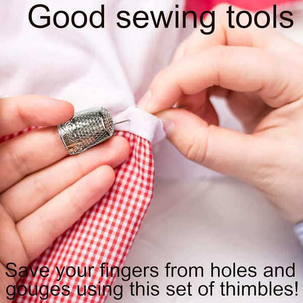 4 st fingerborg, fingerborgsskydd, DIY-sytillbehör