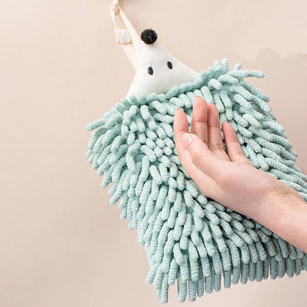 Chenille håndklæder til køkken og bad, super bløde chenille