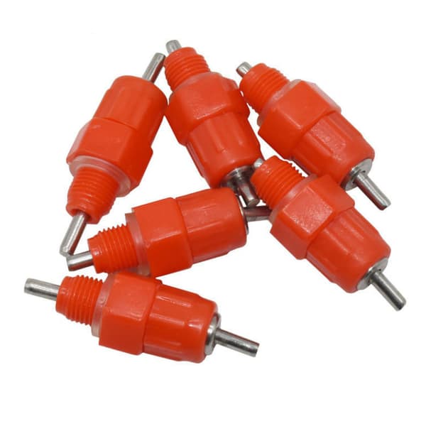 12PCS Automatisk Kyllingdrikker Stålkule Kyllingdrikker Vann