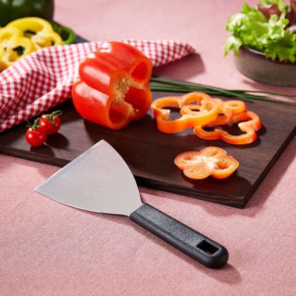 Svart - Stor rektangulär stekspade 25*98cm