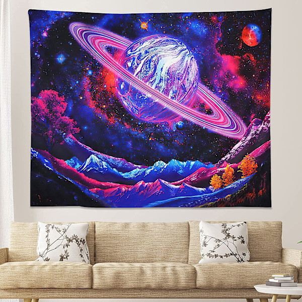 Planet Wall Tapestry Psychedelic Mountain Tapestry Galaxy Sp