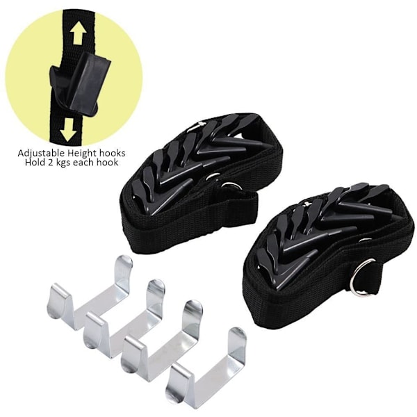 2 stk. Caprack, sportskasket kasket hylde opbevaring/baseball kasket ho