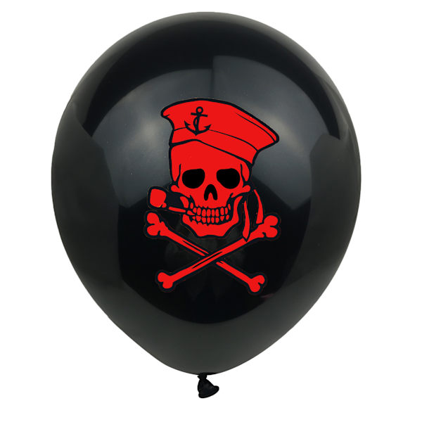 70 stk. Halloween ballon dekorationssæt sort ballon heks