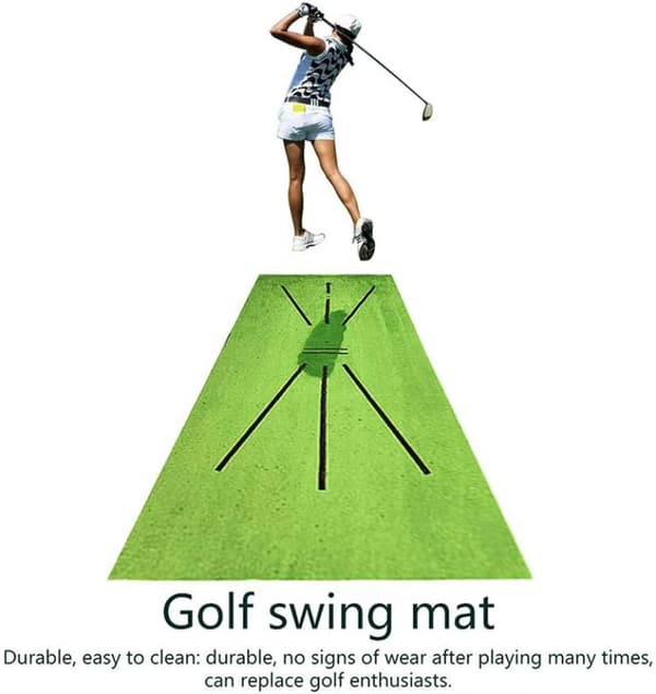 Golfmatte for svingtrening, golfmatte for batting, minigolf