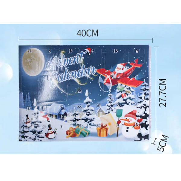 Hjärngåta Pussel Adventskalender 2024