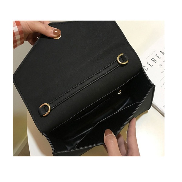 En lysebrun (ca. 22*5*15 cm) Clutch Elegant Clutch Bag for kvinner