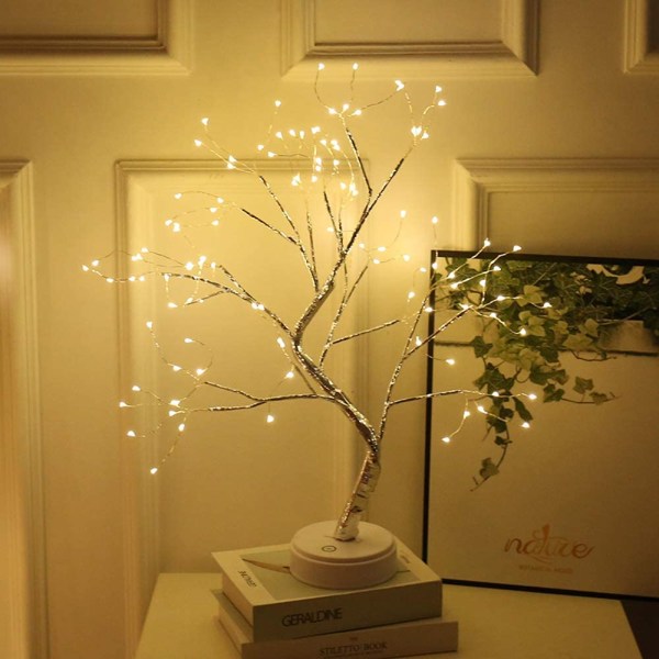 LED lys trælys træ værelse dekoration indendørs fest, bryllup