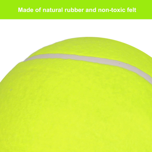 Stor tennisball for hund - Stor gigantisk oppblåsbar kjæledyr tennisleke