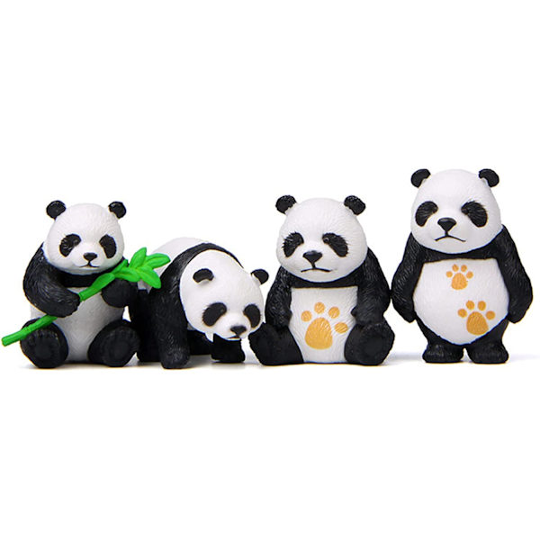 Panda kakepynt dekorasjon kaketilbehør Creative Minia