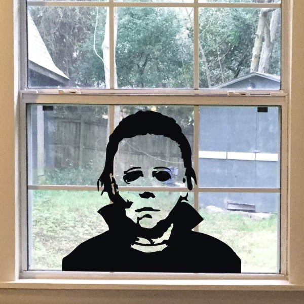 Halloween Holiday Decals Michael Myers Horror Vardagsrum Sticke