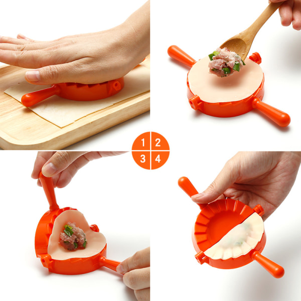 Ravioliform, 1 stk. Ravioli Dumplings Maker Machine - Deig Pr