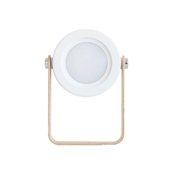 Grå dæmpbar touch-lysbordslampe, bærbar sengebordslampe