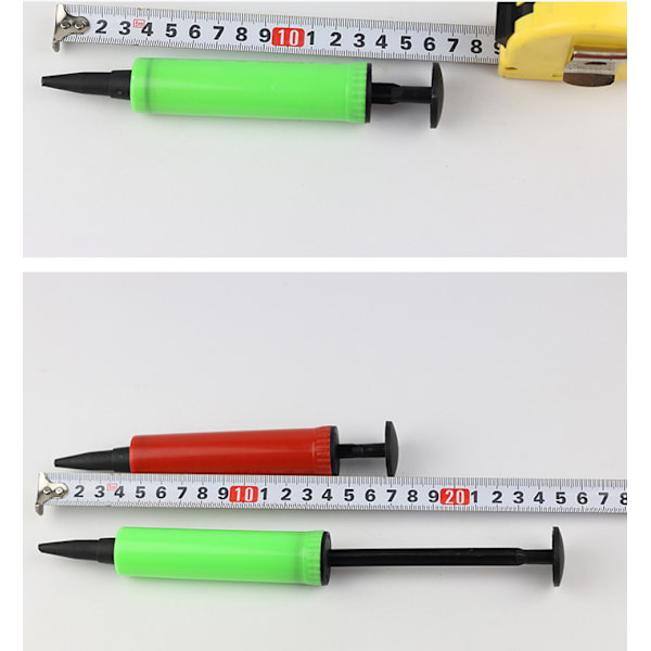5 stycken bärbar mini hand push inflator ballong leksak pump U