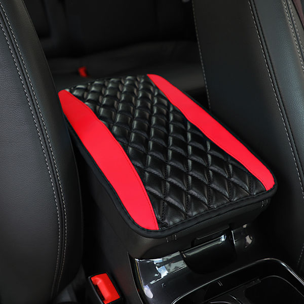 Bilarmrest Box Kuddfodral Center Console Pad
