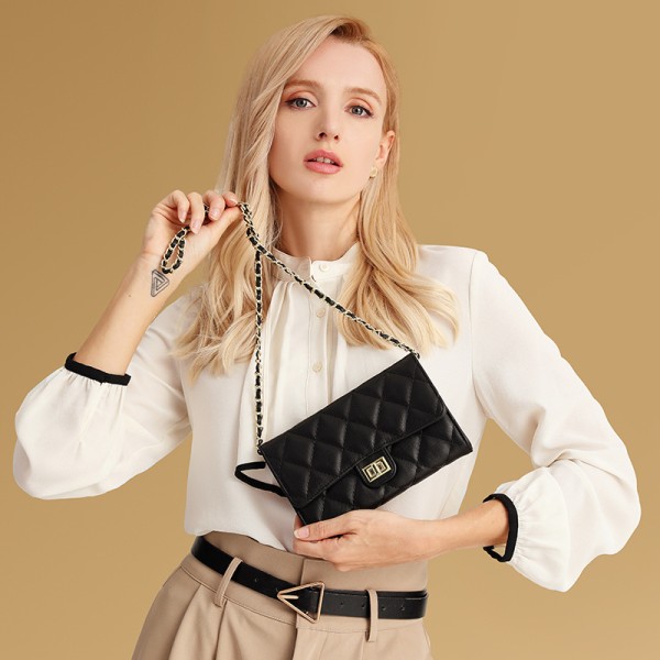 Rhombic Chain Bag Alsidig Lille Firkantet Taske PU Fashion Wome 5ff5 |  Fyndiq