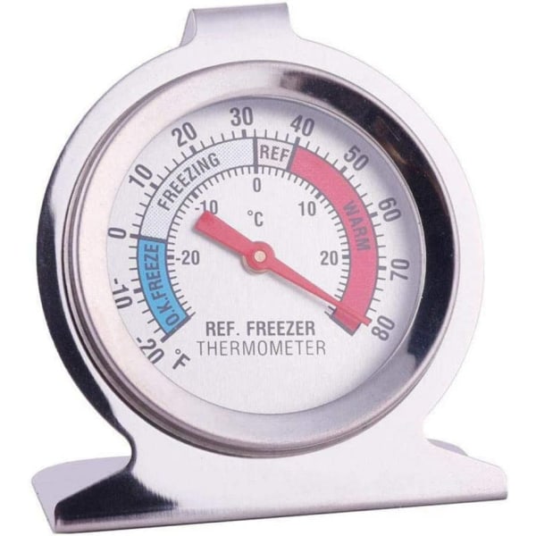 Kyl- och frys termometer, INRIGOROUS 2-pack