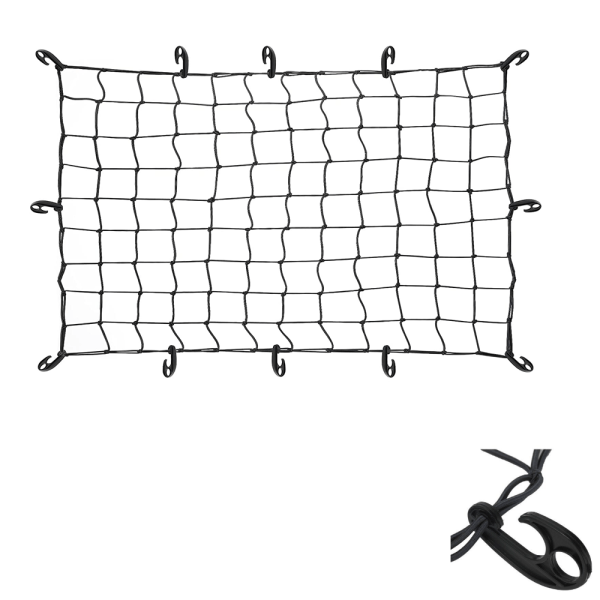 Bungee Trunk Storage Net Hög Elastisk Motorcykel Trunk Storage Net