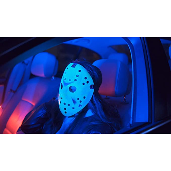 Vuxen skräckmask hockey halloween hacker maskerad läskig herr