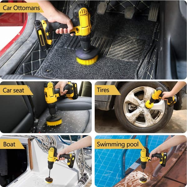 for premium drill,Extra Soft,White,Will Not Scratch Surfaces.Sui