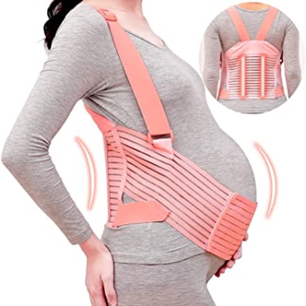 （XL）Pregnancy Belly Support Band - Justerbart gravidbelte Pre