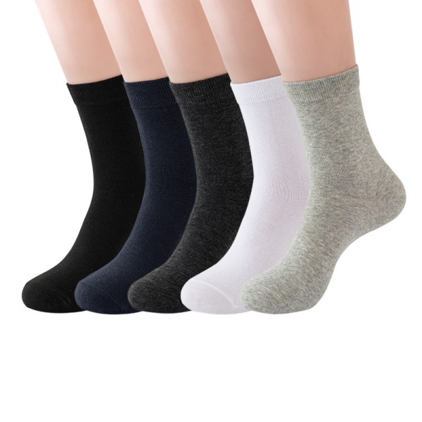 Women's Men's Medium Thick Cotton Socks, Soft Cotton Socks Ankle